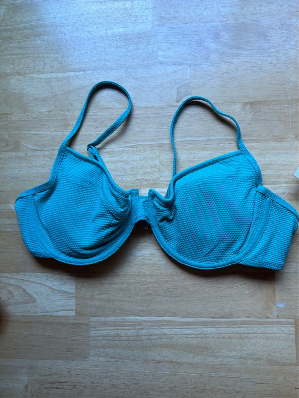 Old Navy Teal Underwire Bikini Top - Teal
